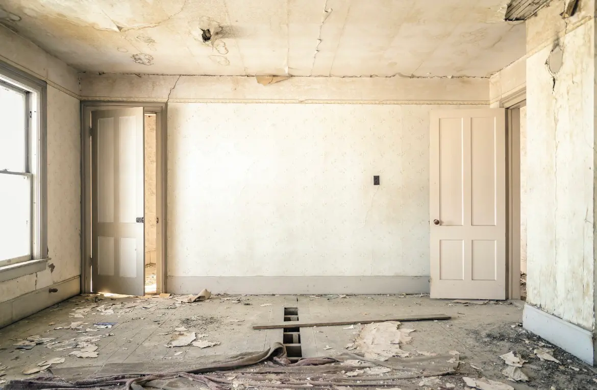 Waste disposal crew managing a cleanout project in Brownsburg